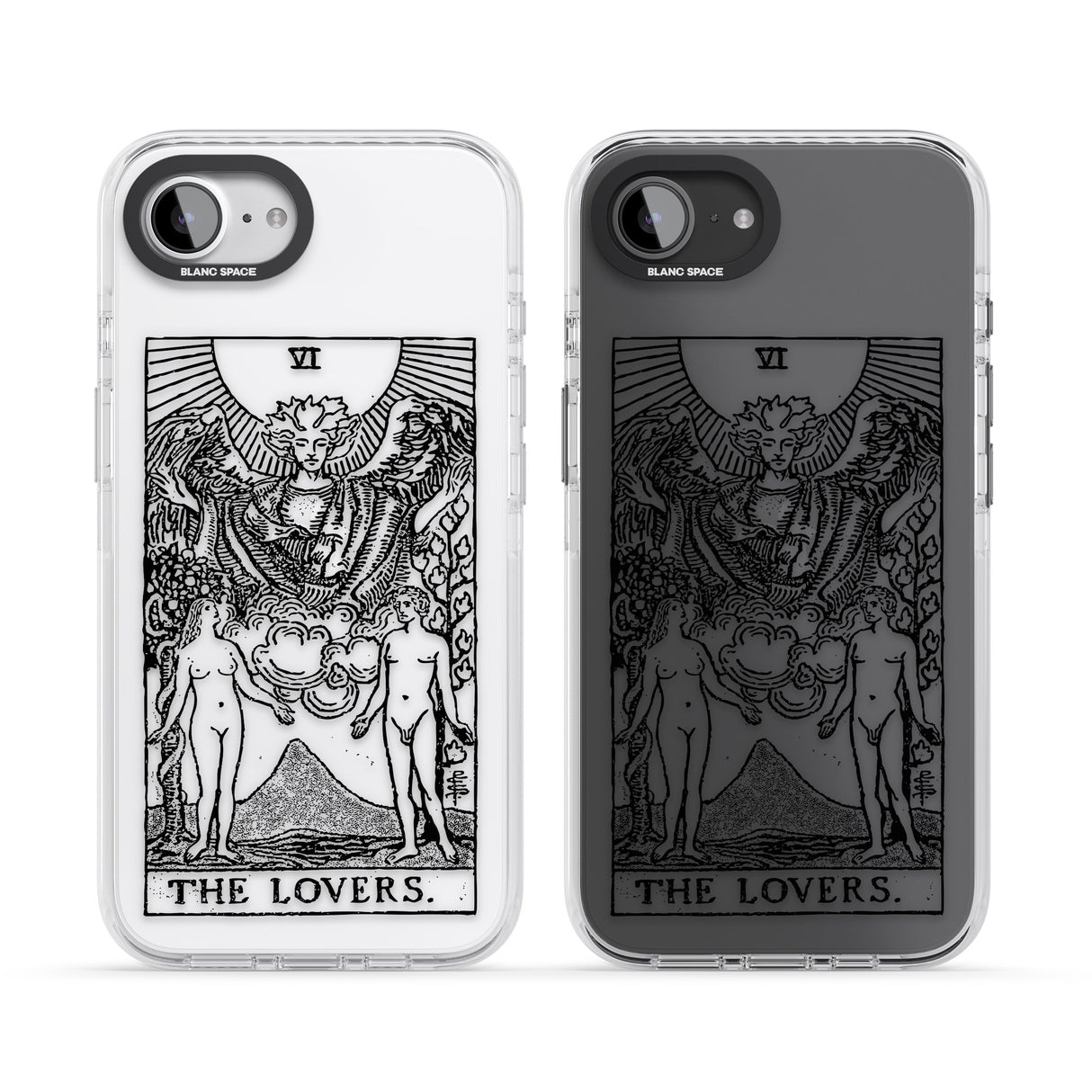 Personalised The Lovers Tarot Card - Transparent