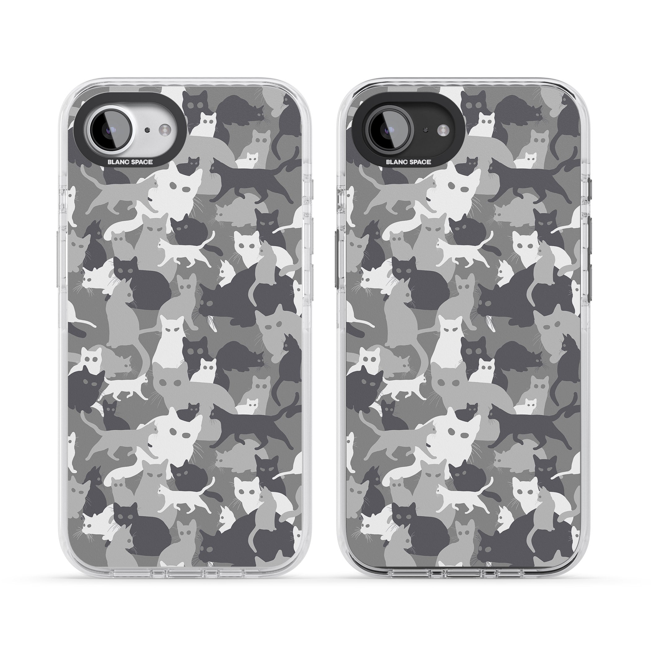 Dark Grey Cat Camouflage