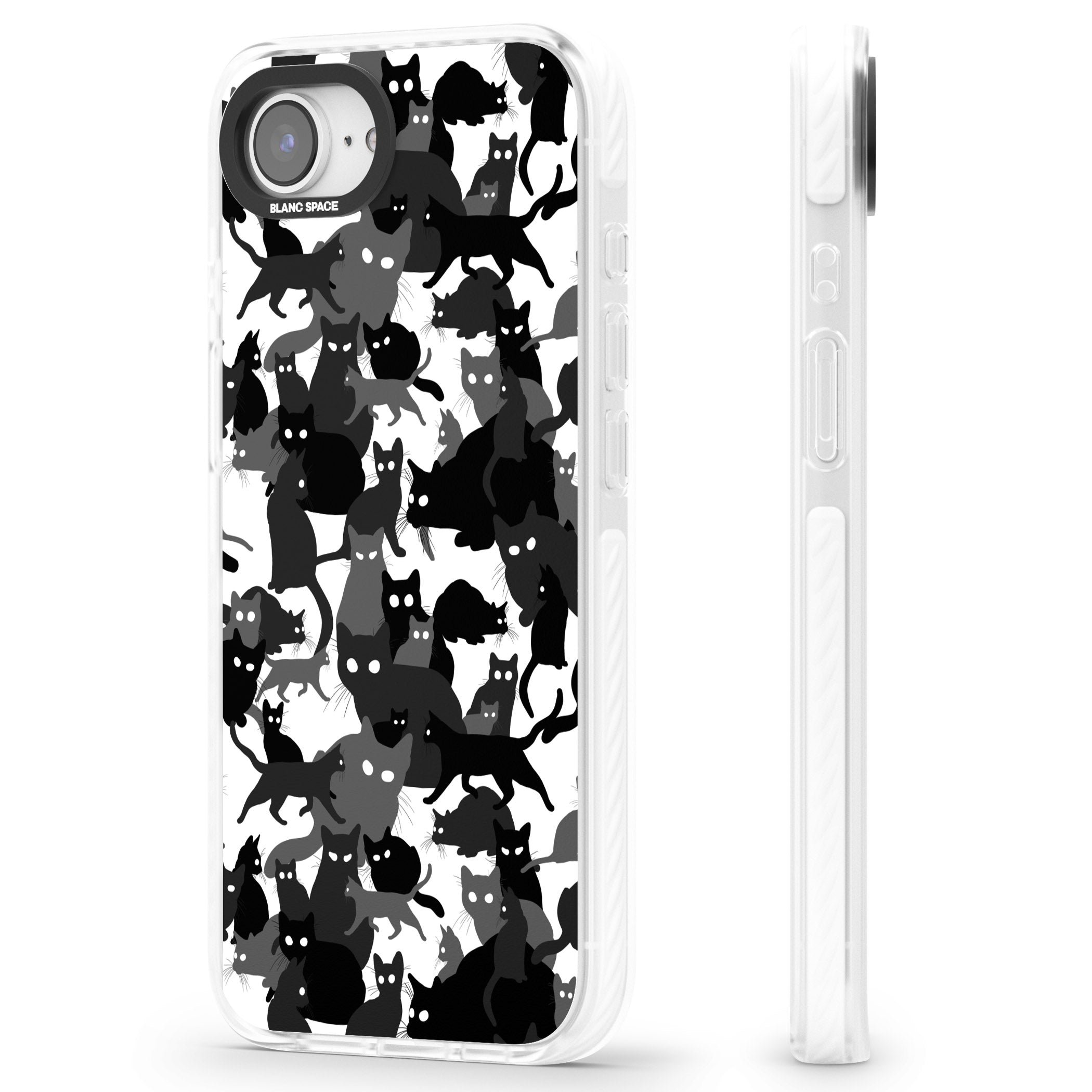 Black & White Cat Camouflage