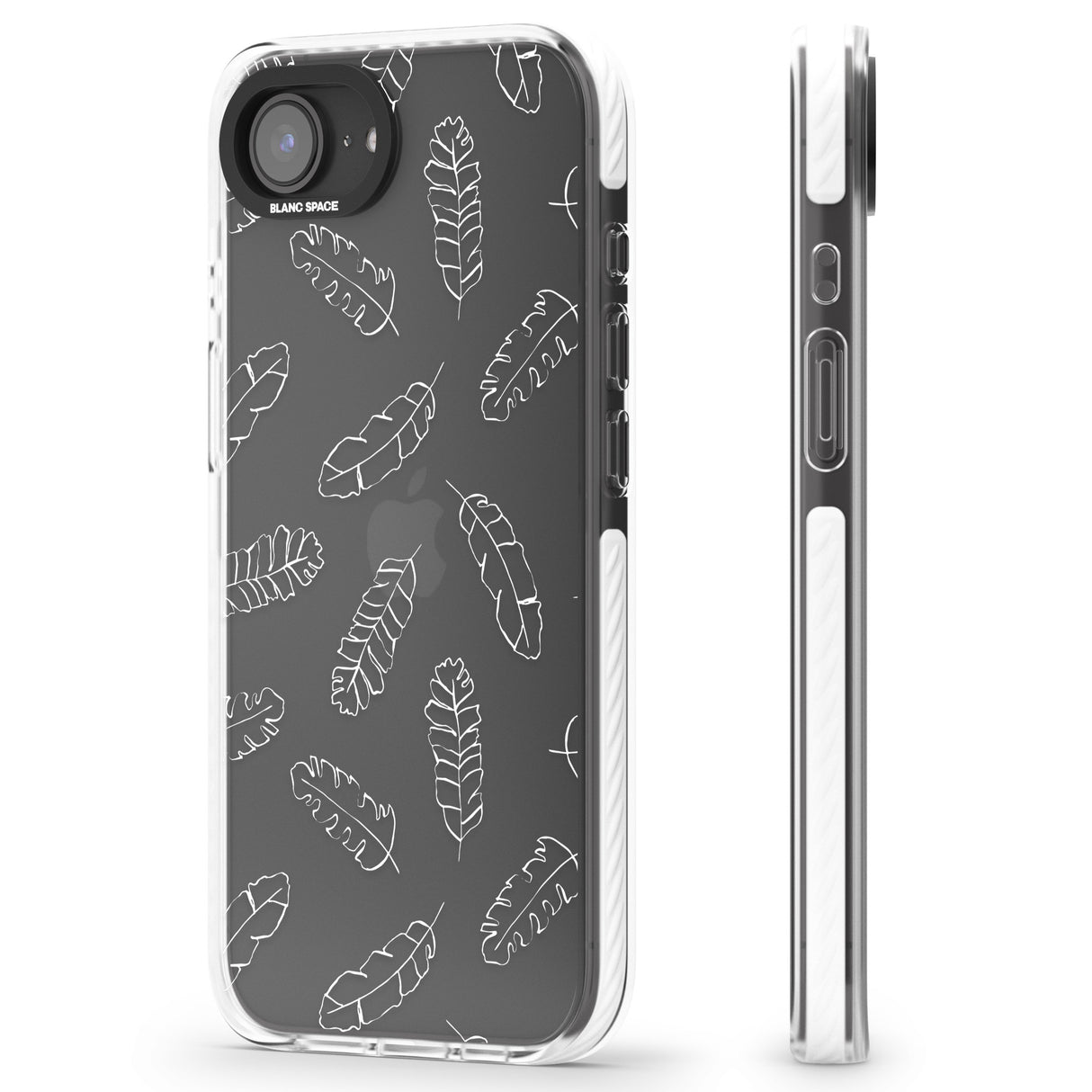 Clear Botanical Designs: Palm Leaves