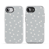 Painted Daisy Blue-Grey Cute