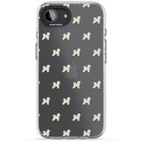 Bichon Frise Dog Pattern Clear