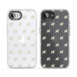 Bichon Frise Dog Pattern Clear