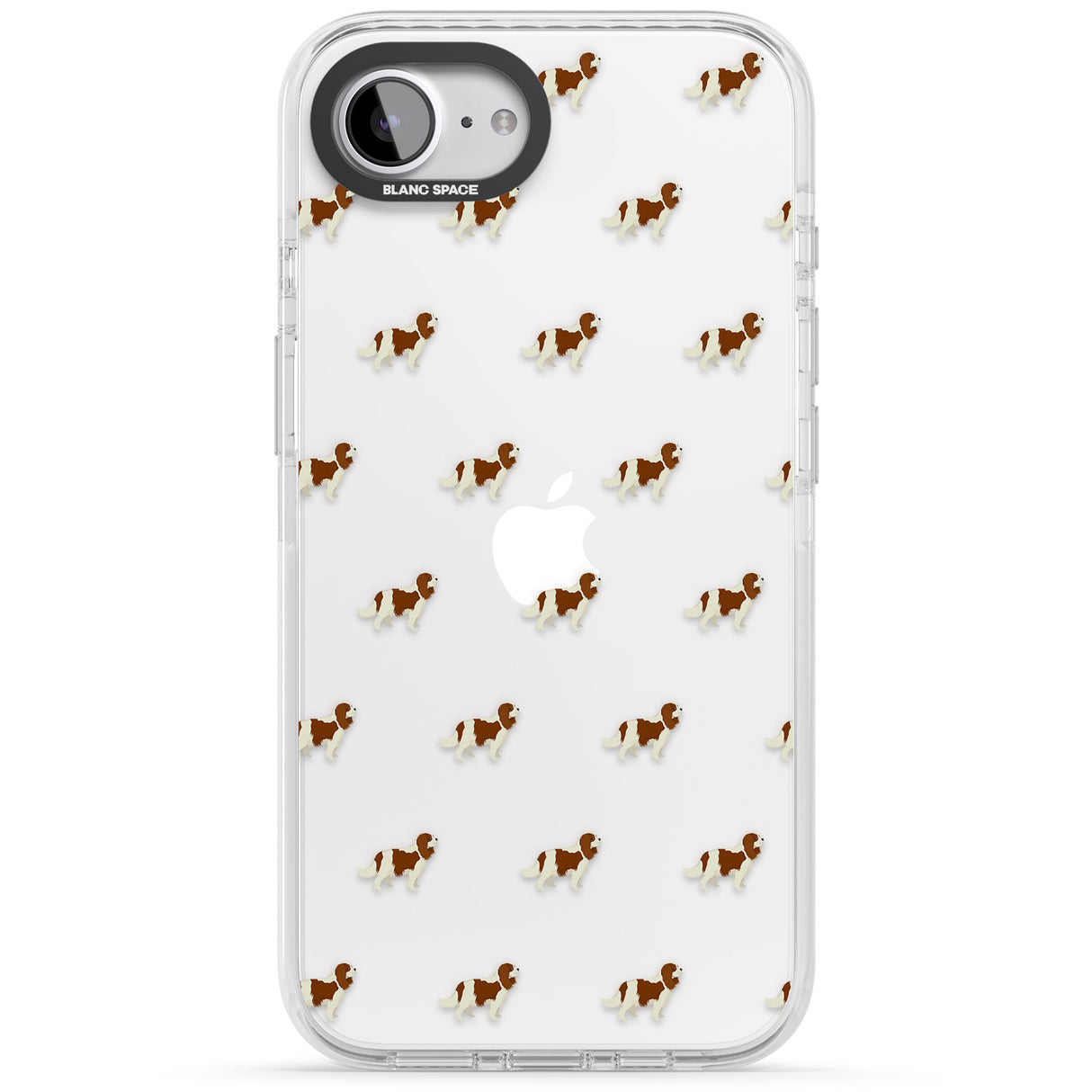 Cavalier King Charles Spaniel Pattern Clear