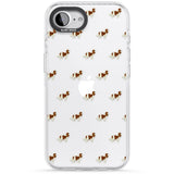 Cavalier King Charles Spaniel Pattern Clear