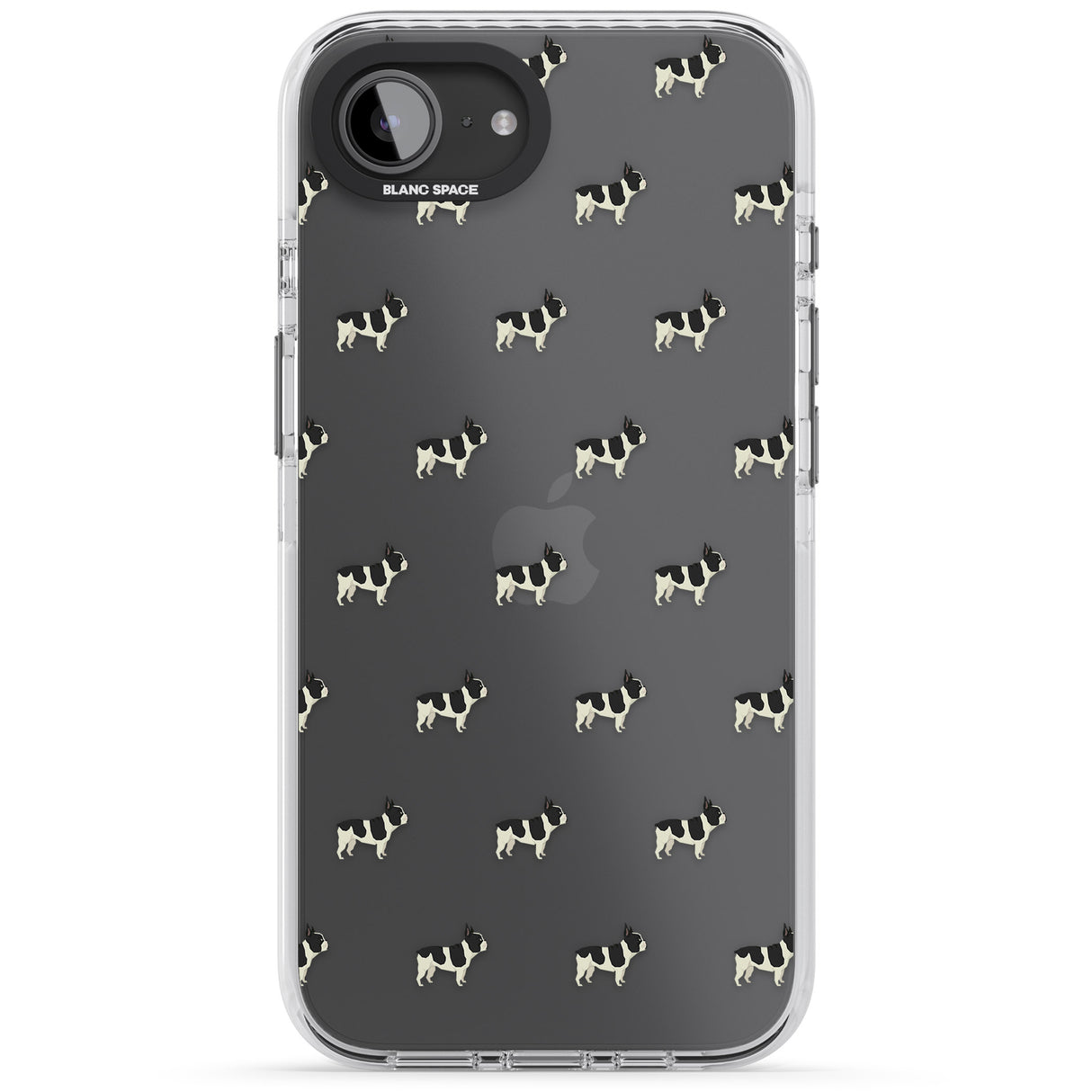 French Bulldog Dog Pattern Clear