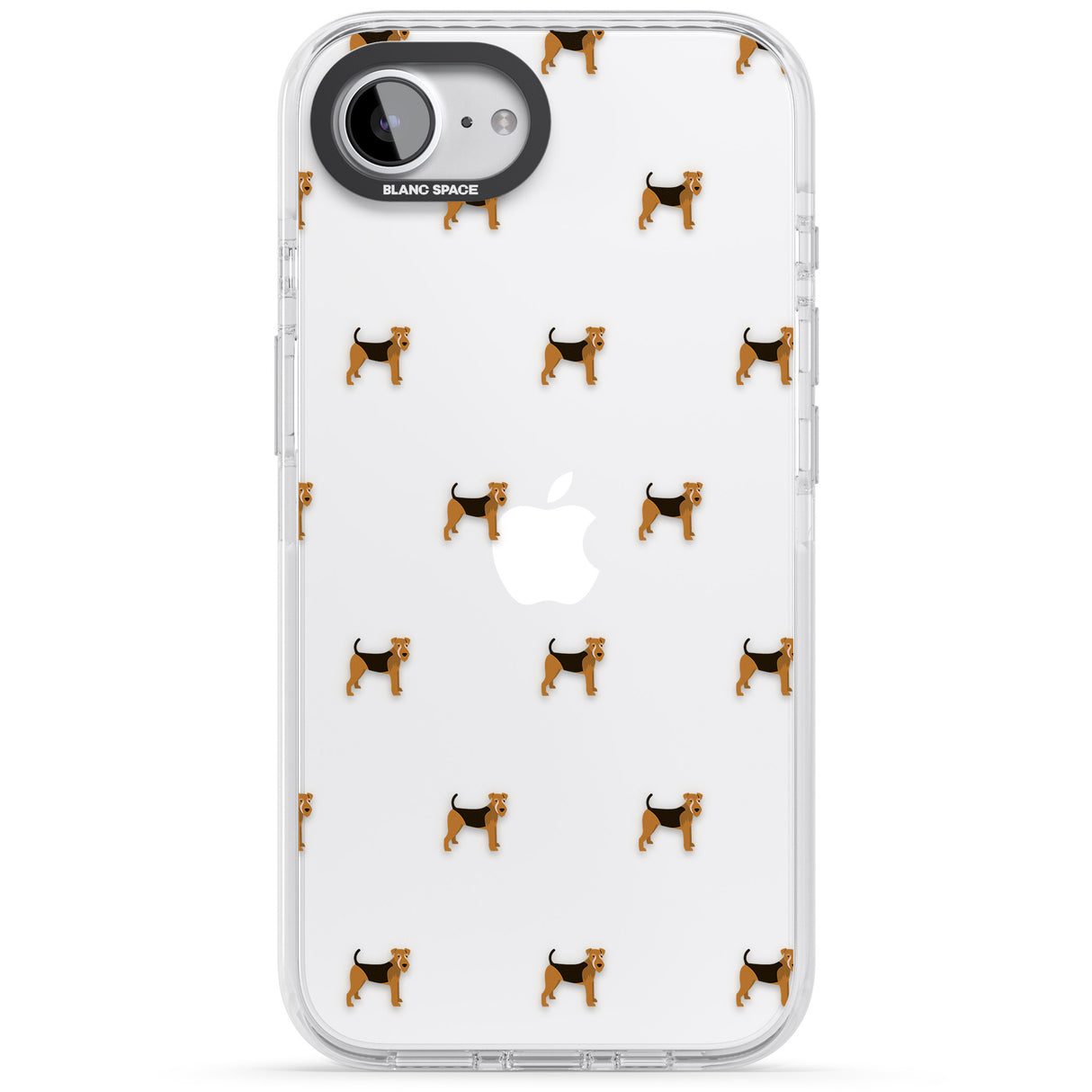 Airedale Terrier Dog Pattern Clear