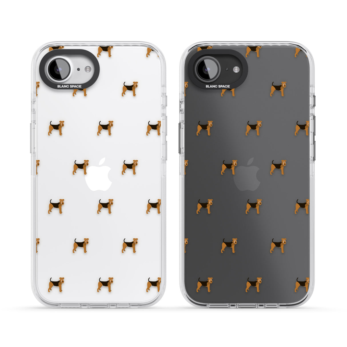 Airedale Terrier Dog Pattern Clear