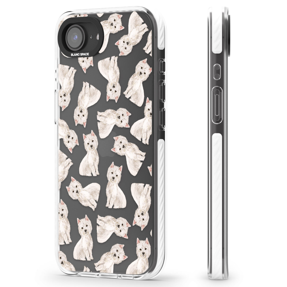 Westie Watercolour Dog Pattern