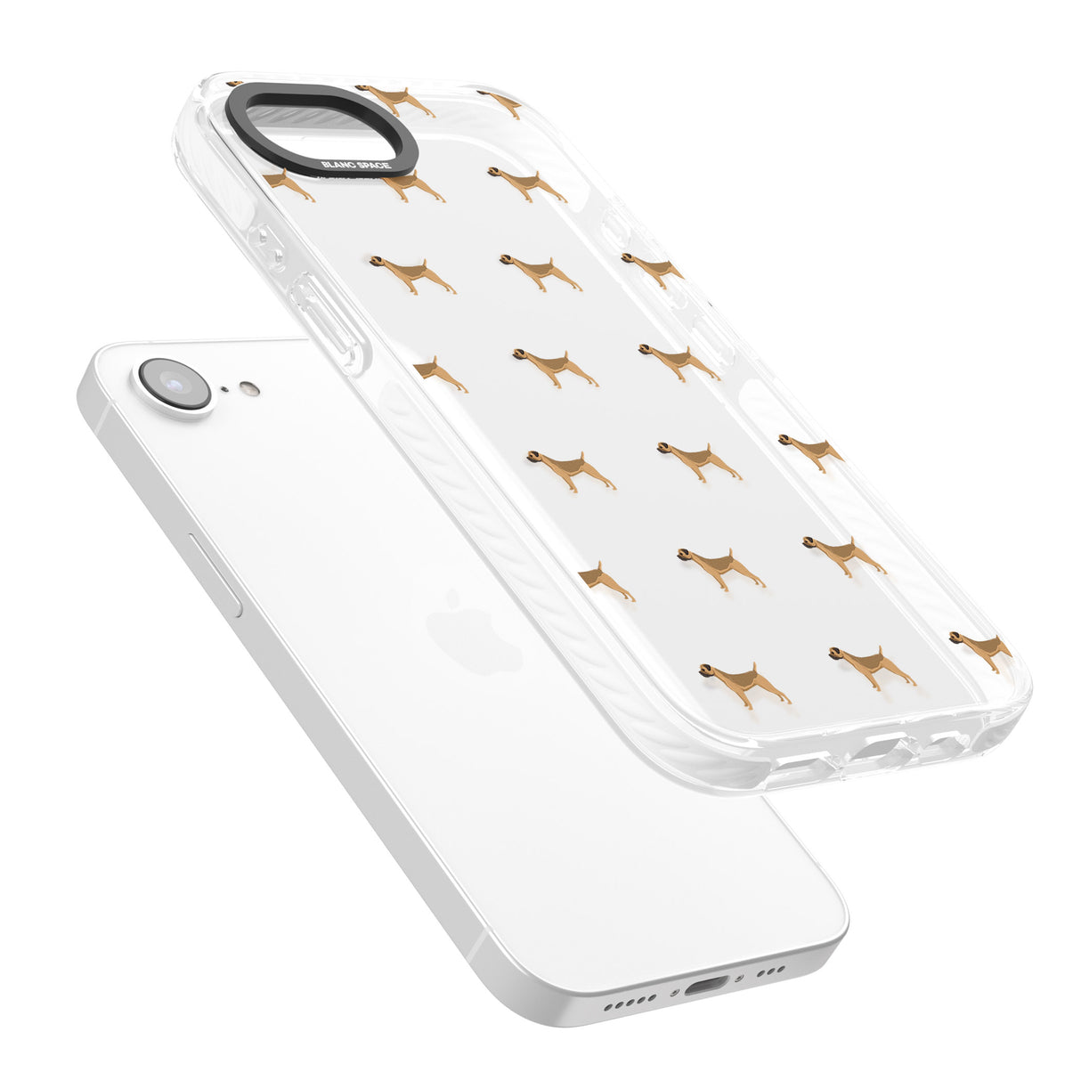 Border Terrier Dog Pattern Clear