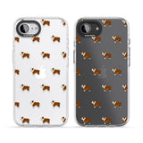 English Bulldog Dog Pattern Clear