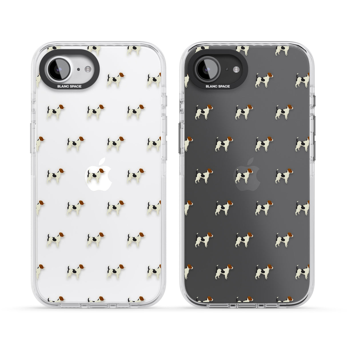 Jack Russell Terrier Dog Pattern Clear