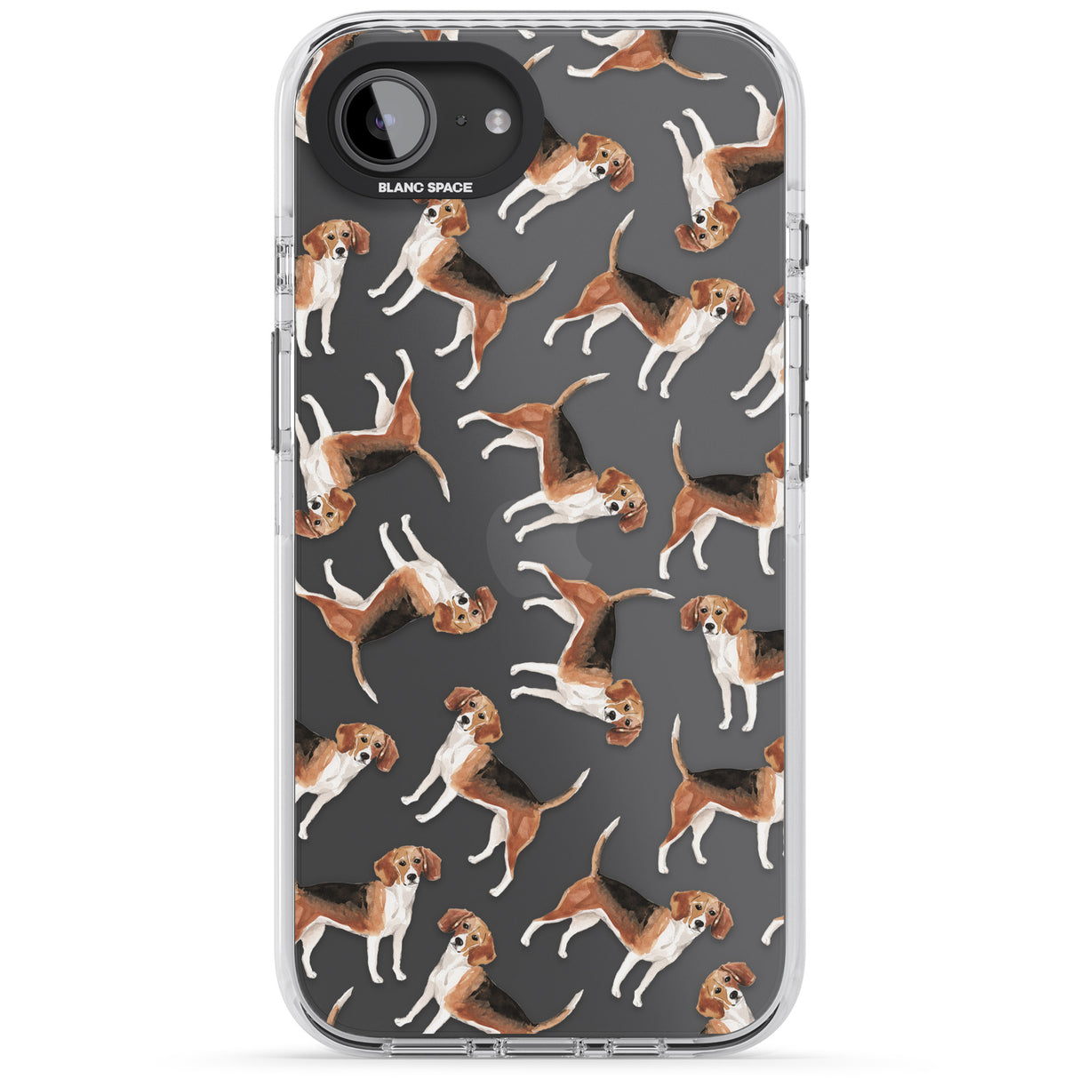 Beagle Watercolour Dog Pattern