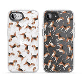Beagle Watercolour Dog Pattern