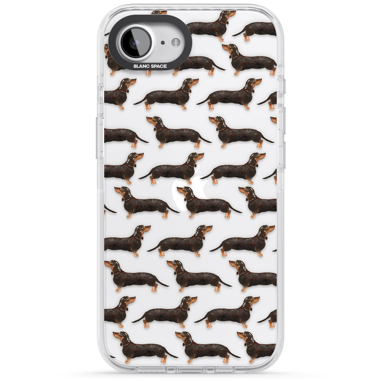 Dachshund (Black & Tan) Watercolour Dog Pattern
