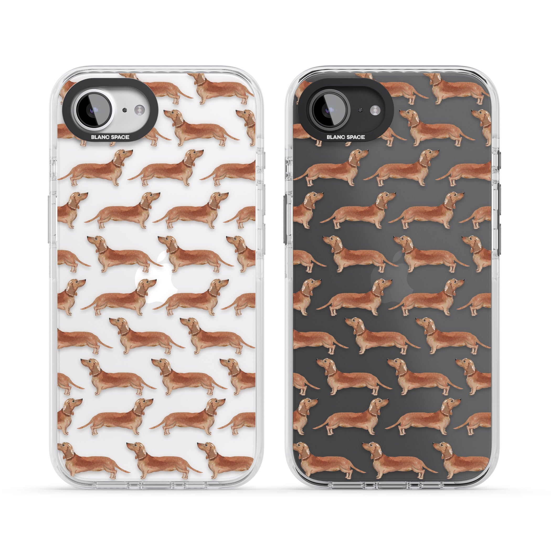 Dachshund Watercolor Dog Pattern