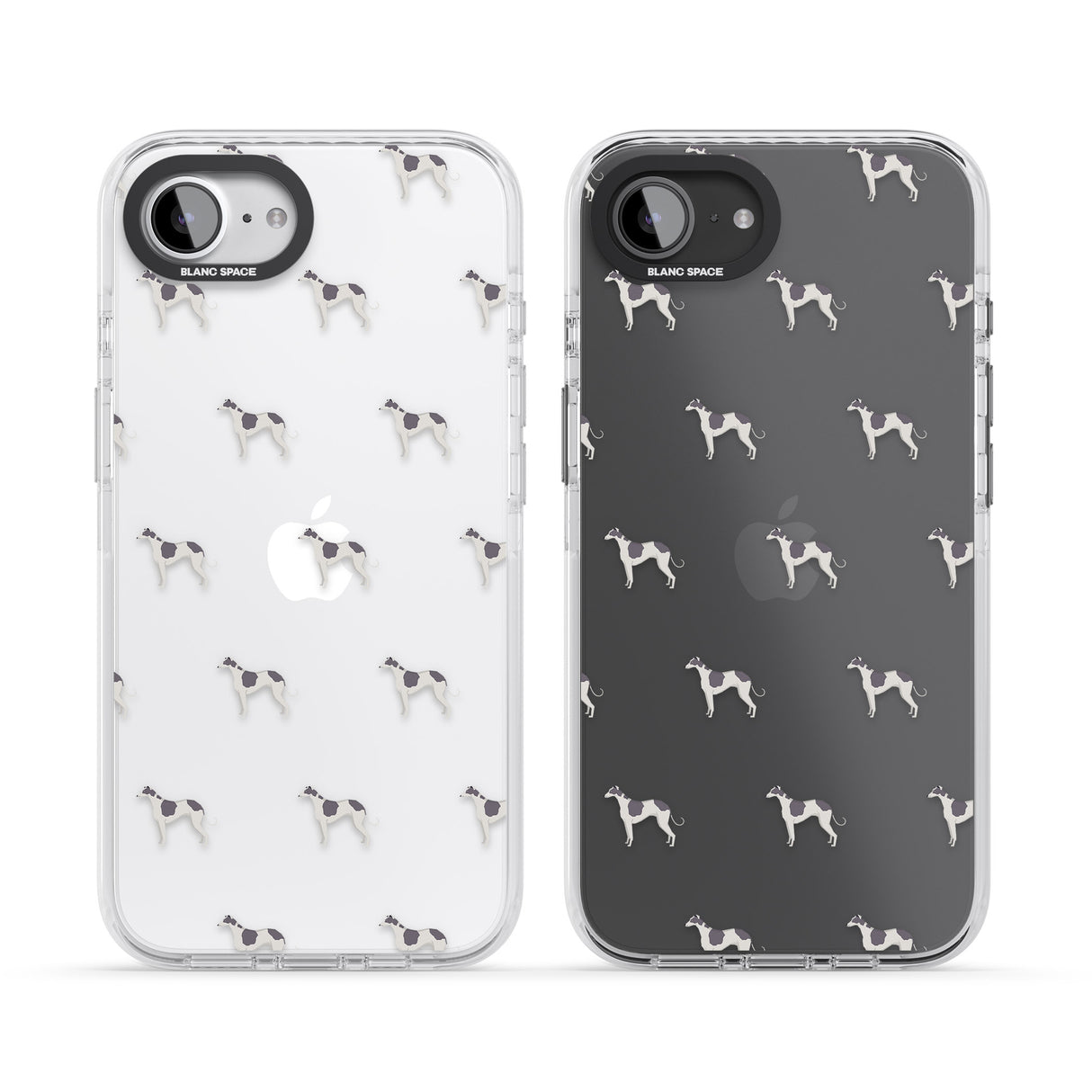 Greyhound Dog Pattern Clear
