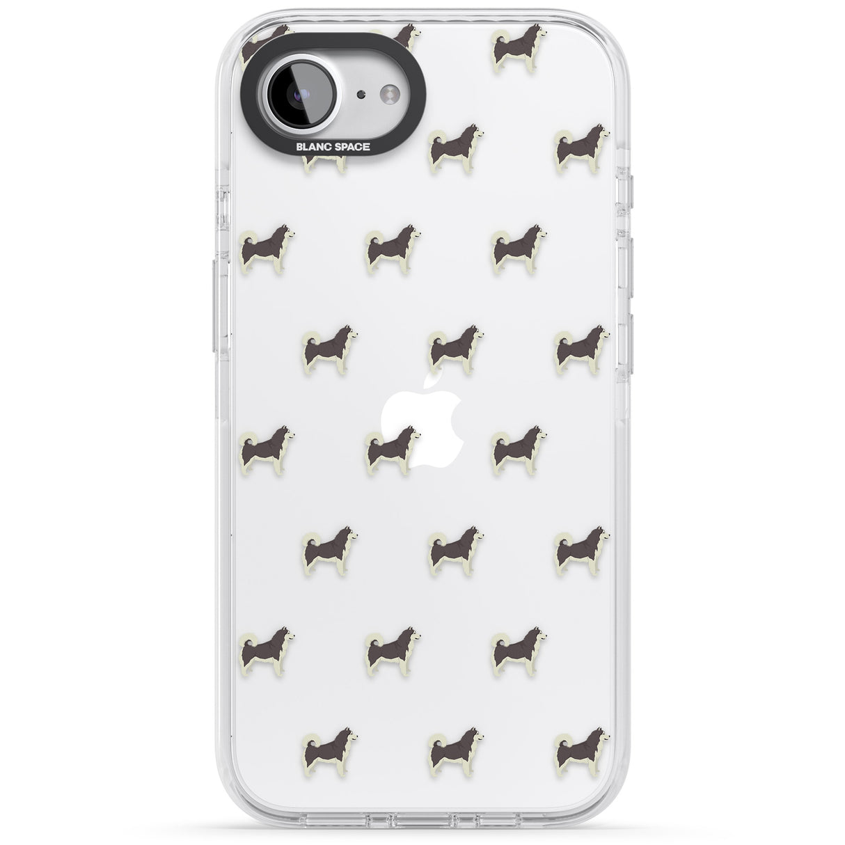 Alaskan Malamute Dog Pattern Clear