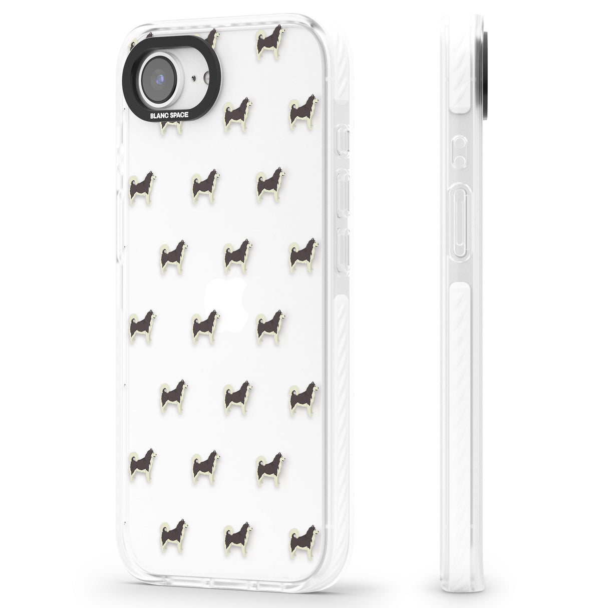 Alaskan Malamute Dog Pattern Clear