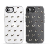 Alaskan Malamute Dog Pattern Clear