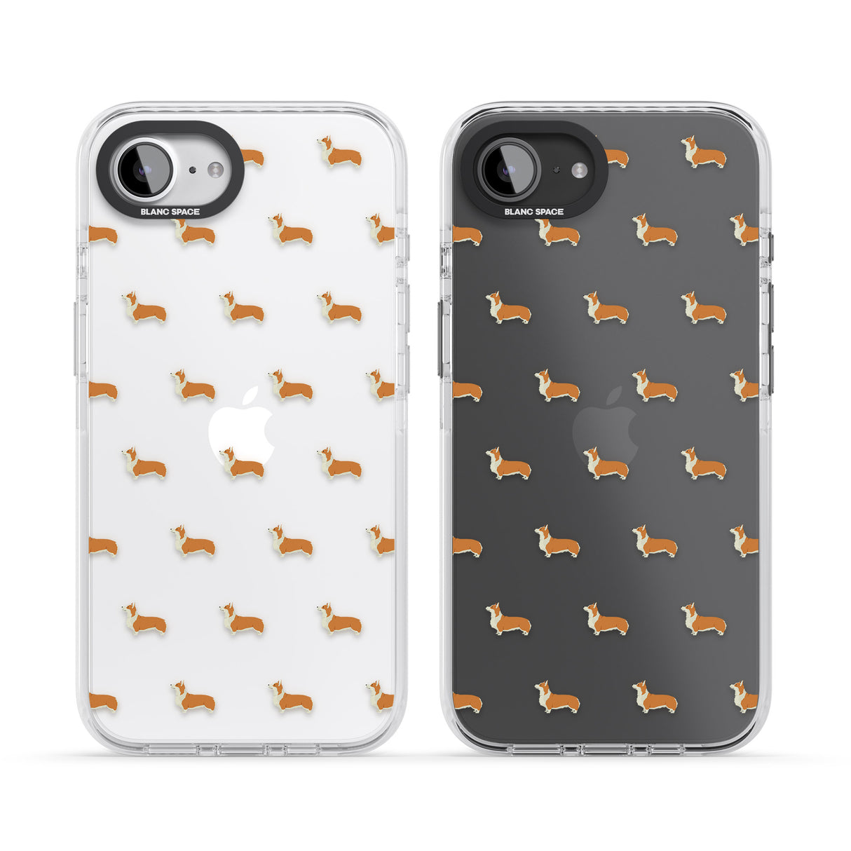 Pembroke Welsh Corgi Dog Pattern Clear