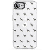 Schnauzer Dog Pattern Clear