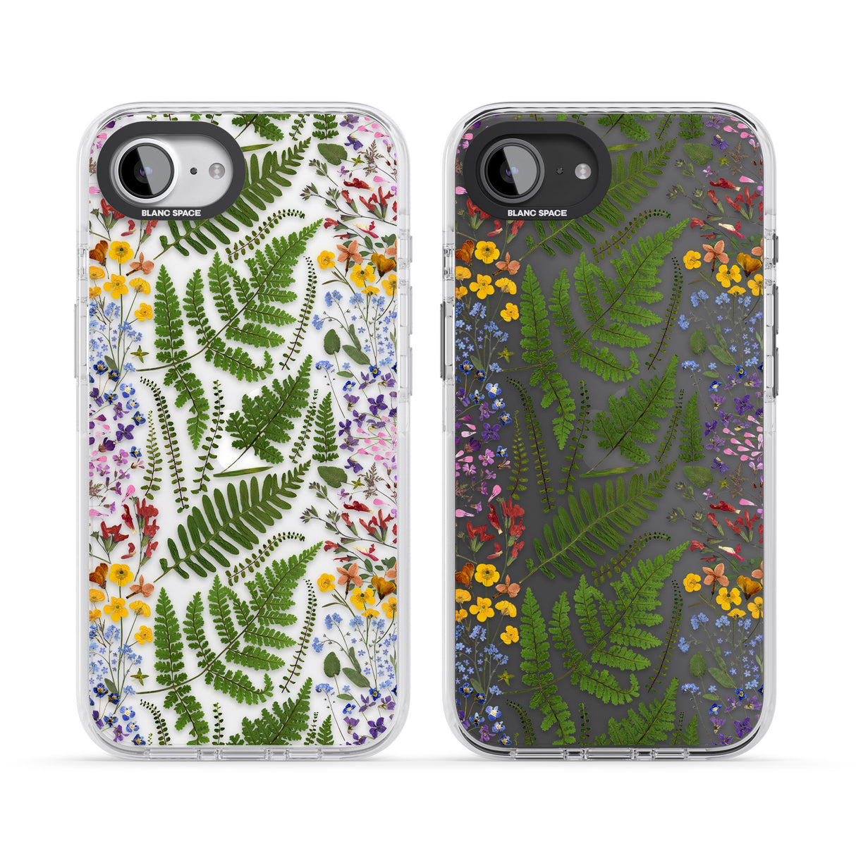 Busy Floral and Fern Design
