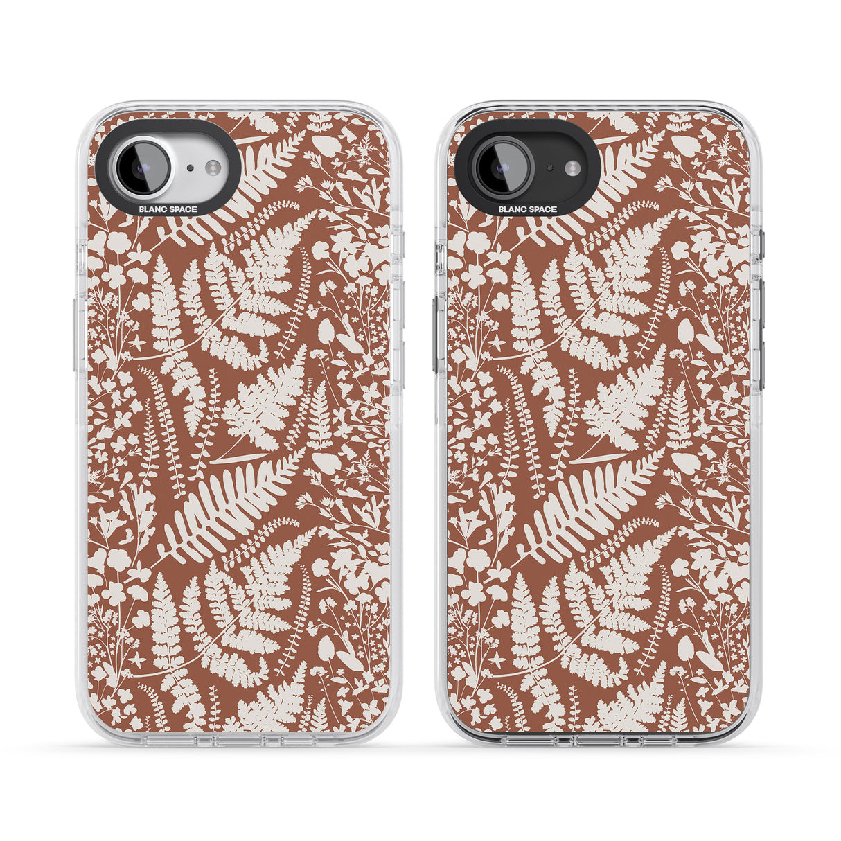 Wildflowers and Ferns on Terracotta