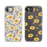 Yellow Blossoms Transparent Floral