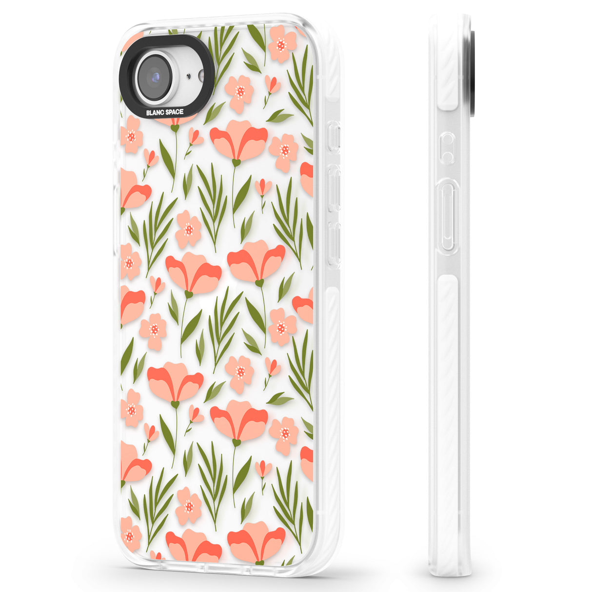 Pink Petals Transparent Floral