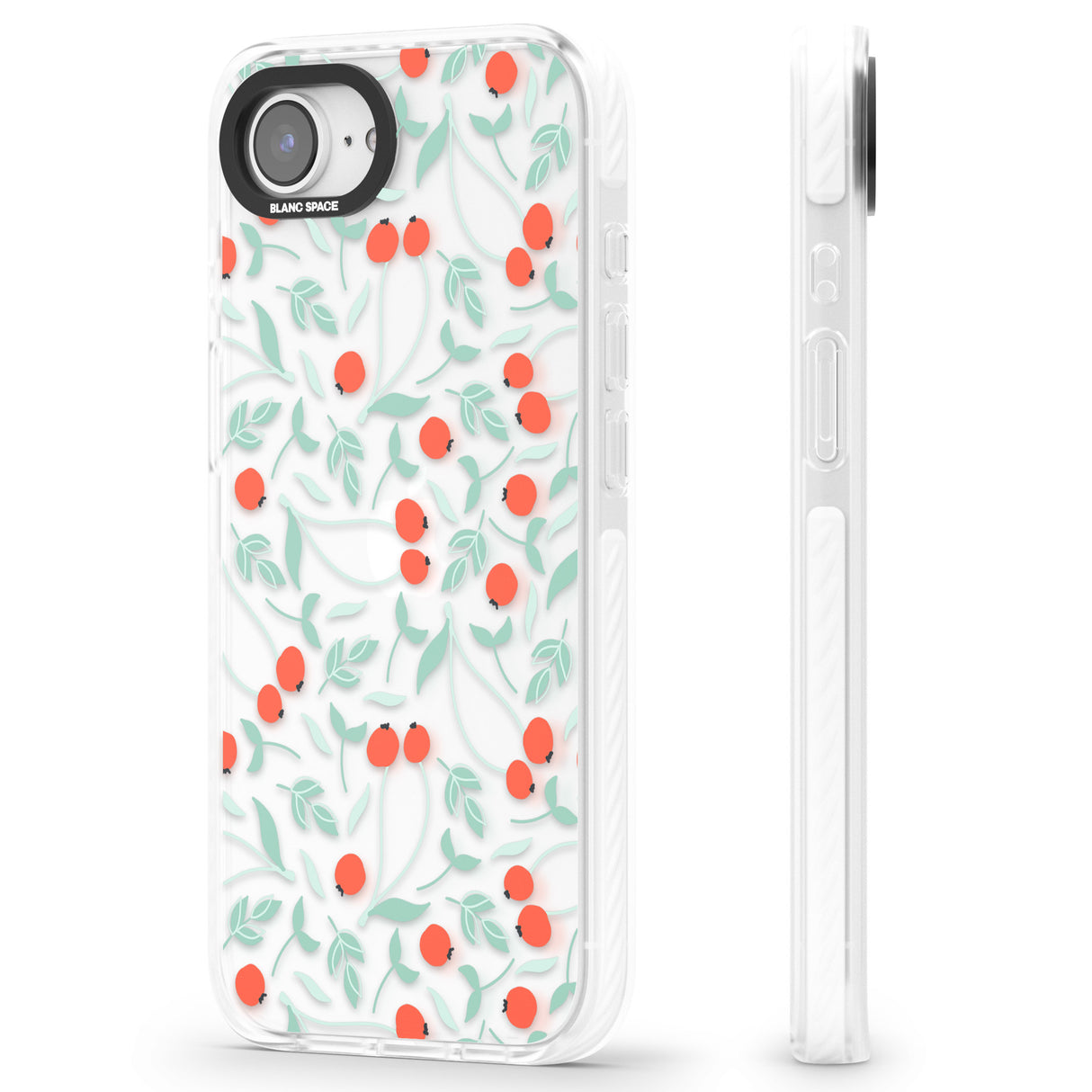 Red Berries Transparent Floral