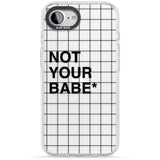 Grid Pattern Not Your Babe