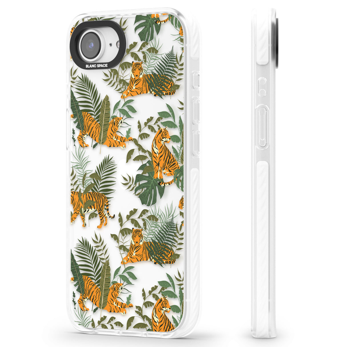 ClearTiger & Fern Jungle Cat Pattern