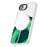 Emerald Green Gemstone Crystal Clear Design