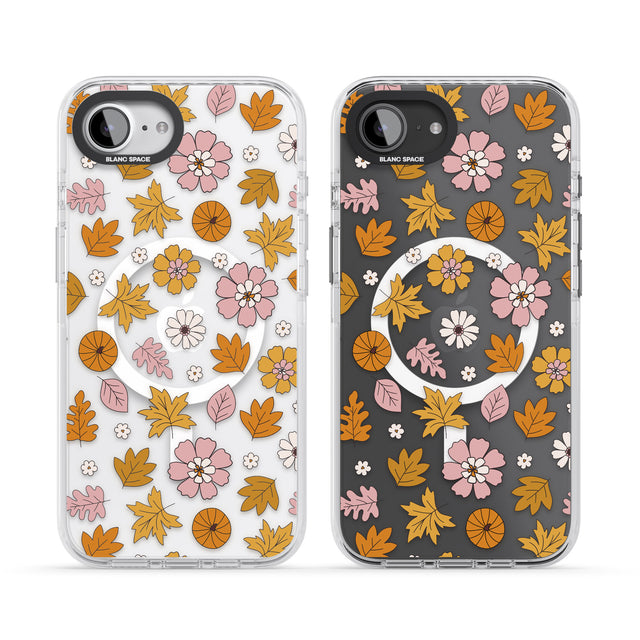 Autumn Leaves and Flowers