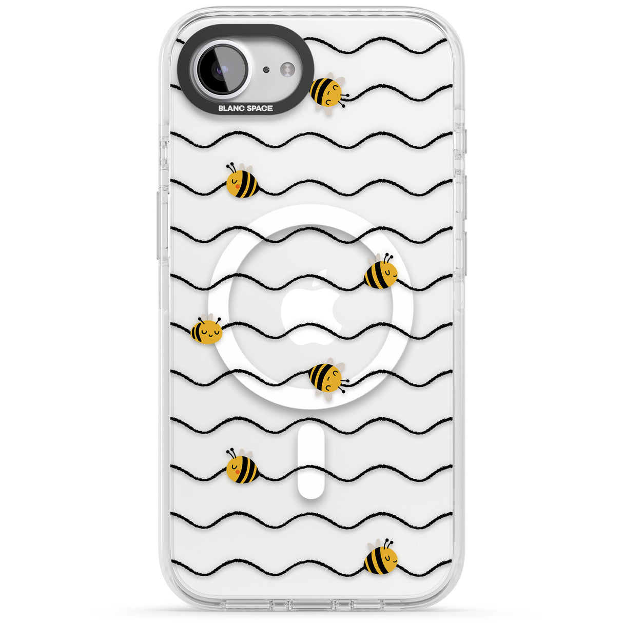 Sweet as Honey Patterns: Bees & Stripes (Clear)