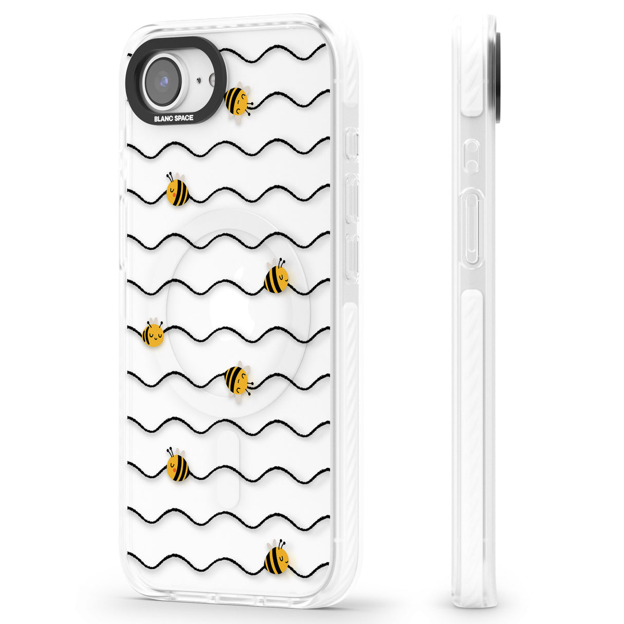 Sweet as Honey Patterns: Bees & Stripes (Clear)