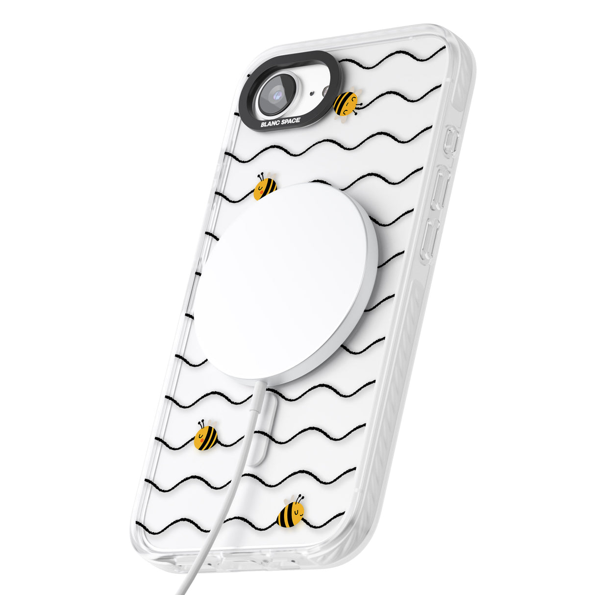 Sweet as Honey Patterns: Bees & Stripes (Clear)