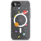 Cute Cartoon Planets (Clear)