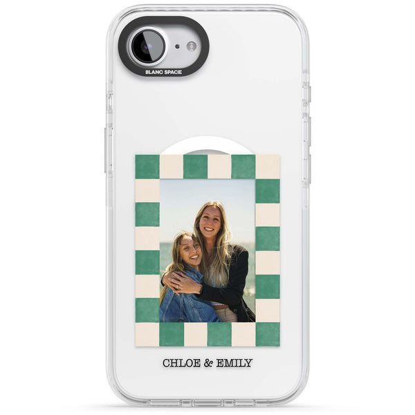 Personalised Seafoam Check Photo