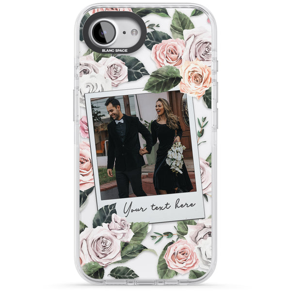 Personalised Floral Polaroid