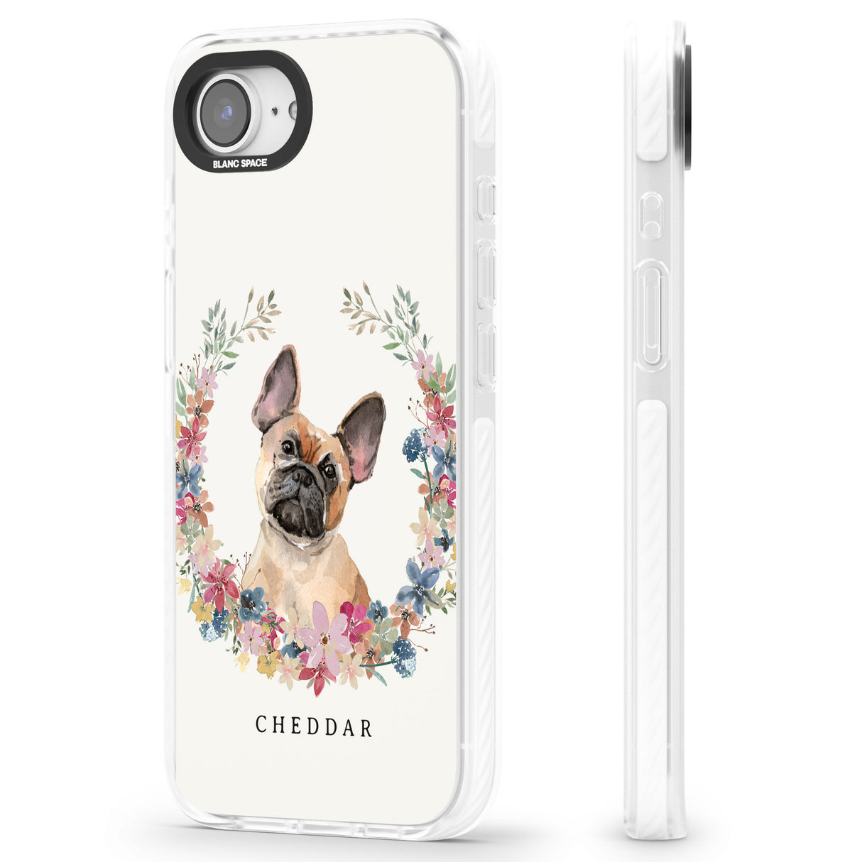 Personalised Tan French Bulldog Watercolour Dog Portrait