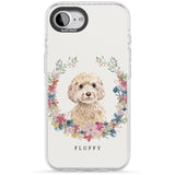 Personalised Champagne Cockapoo - Watercolour Dog Portrait