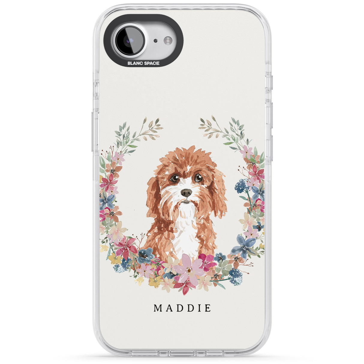 Personalised Cavapoo - Watercolour Dog Portrait