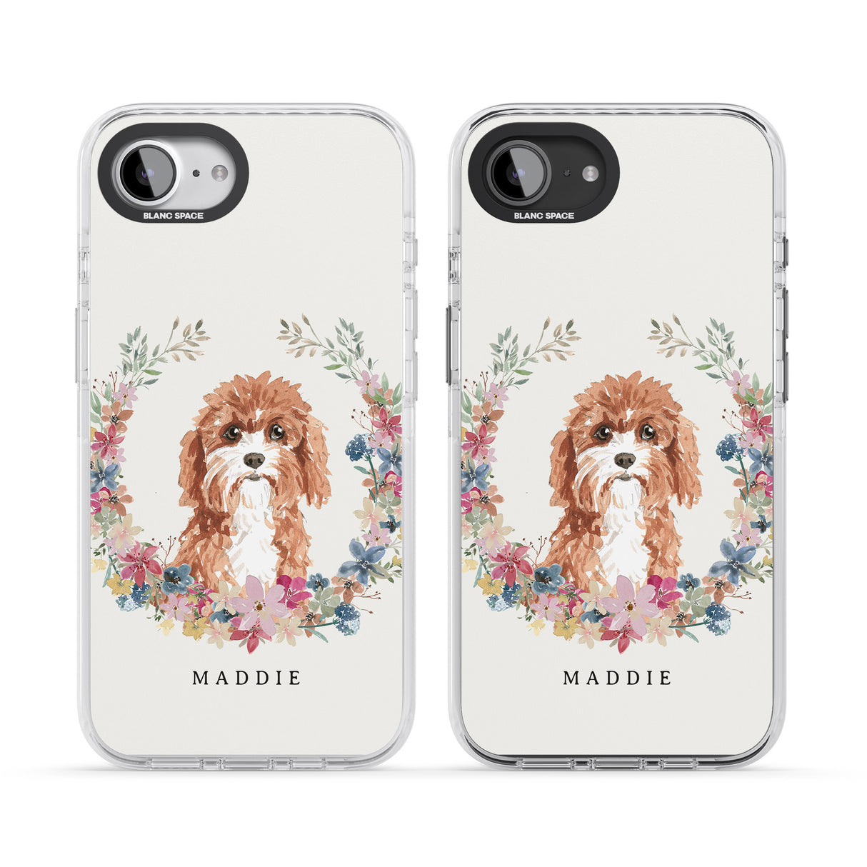 Personalised Cavapoo - Watercolour Dog Portrait