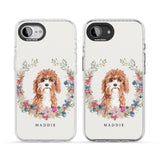 Personalised Cavapoo - Watercolour Dog Portrait