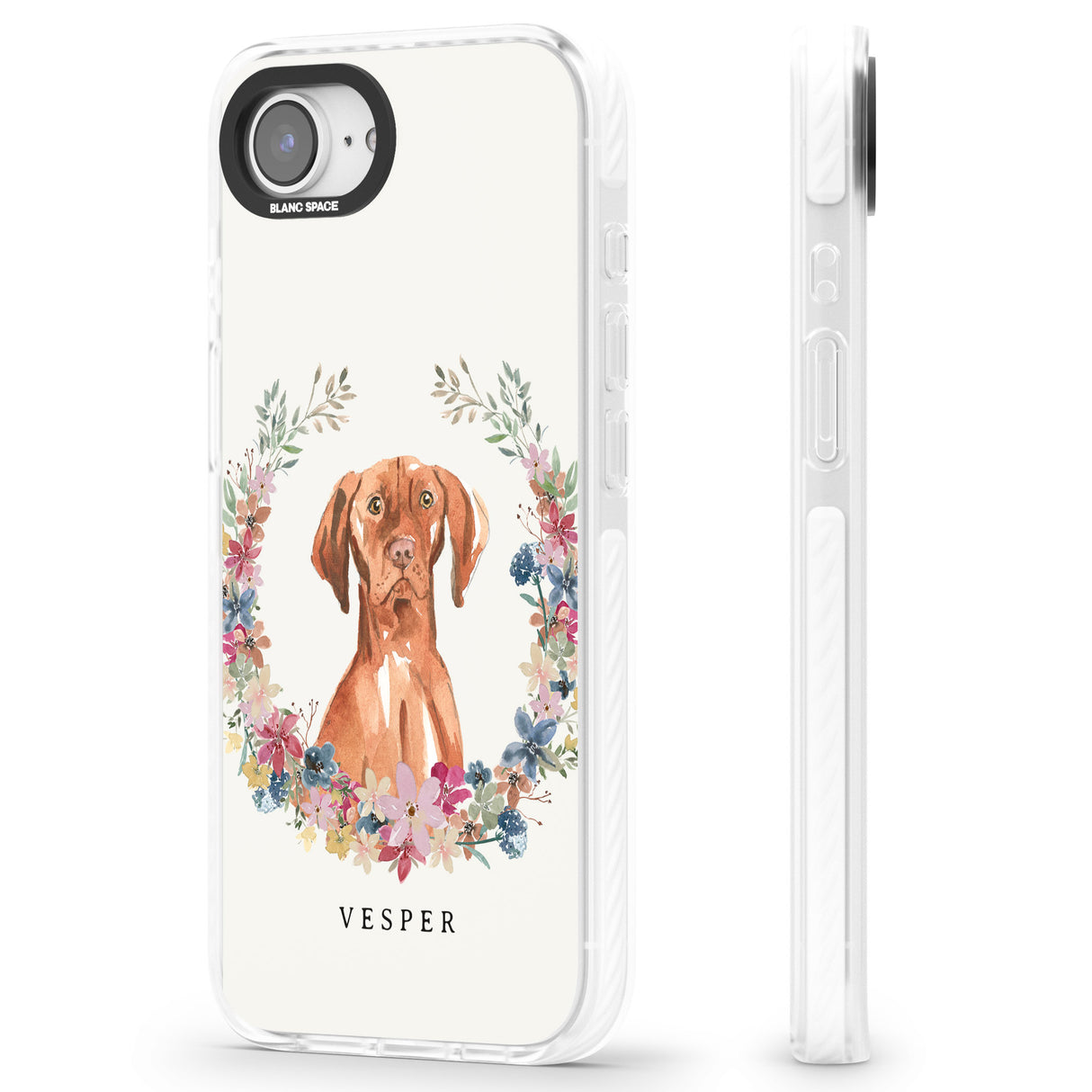 Personalised Hungarian Vizsla - Watercolour Dog Portrait