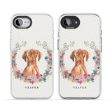 Personalised Hungarian Vizsla - Watercolour Dog Portrait