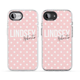 Personalised Pink Polka