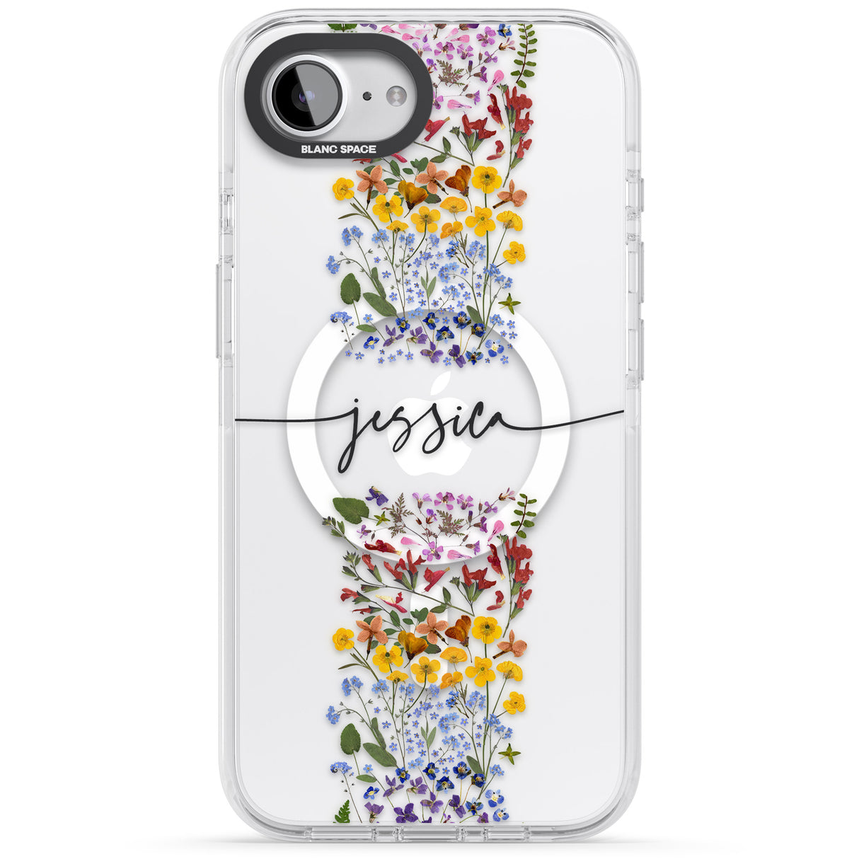 Personalised Wildflower Floral Stripe Personalised